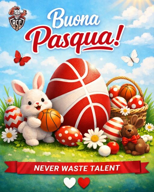 🐣🏀 𝐁𝐮𝐨𝐧𝐚 𝐏𝐚𝐬𝐪𝐮𝐚 𝐝𝐚 𝐁𝐚𝐬𝐤𝐞𝐭 𝐒𝐚𝐧 𝐂𝐚𝐬𝐜𝐢𝐚𝐧𝐨! 🏀🐣

In questa giornata speciale vogliamo augurare a tutti i nostri ragazzi, alle famiglie, agli allenatori e ai tifosi una Pasqua piena di sorrisi, energia e momenti da condividere. 🤍❤️

Buona Pasqua da tutti noi!

Siamo una squadra, ma soprattutto una famiglia 🤍❤️

#NeverWasteTalent