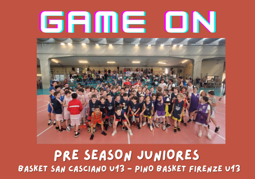 Pre season juniores BSC U13 vs Pino Basket Fi U13