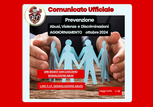 Safeguarding: aggiornamento ottobre 2024