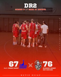 𝐃𝐑𝟐, 𝐠𝐢𝐫𝐨𝐧𝐞 𝐁 - 𝟏ª 𝐠𝐚𝐫𝐚 𝐝𝐢 𝐚𝐧𝐝𝐚𝐭𝐚
𝐃𝐋𝐅 𝐅𝐢𝐫𝐞𝐧𝐳𝐞 𝐁𝐚𝐬𝐤𝐞𝐭 𝐯𝐬 𝐌𝐢𝐜𝐫𝐨𝐦𝐞𝐜 𝐒𝐚𝐧 𝐂𝐚𝐬𝐜𝐢𝐚𝐧𝐨: 𝟔𝟕 - 𝟕𝟔

Buona la prima per i Knights, contro un’ottima DLF.

Il commento di Coach Pistolesi:
Partita difficile e tosta. Non è mai facile vincere in trasferta, per di più contro un’ottima squadra allestita con un ottimo mix tra giovani bravi e giocatori esperti. Bravi noi a restare concentrati per tutti i quaranta minuti e a imporre il nostro ritmo fin da subito, com’era nel nostro piano pre-partita.

Nel complesso, una partita bella, corretta, avvincente ed equilibrata per lunghi tratti, che abbiamo “strappato” a metà quarto quarto, anche se DLF non ha mai mollato fino all’ultimo minuto.

Ci teniamo stretti i due punti consapevoli che c’è molta strada da fare perché sarà un campionato tosto e lungo. Già nel fine settimana prossimo giocheremo contro la finalista dell’anno scorso e sarà un altro banco di prova importante per noi e per la nostra crescita come gruppo.

#NeverWasteTalent