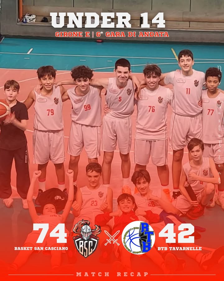 Basket San Casciano vs BTB Tavarnelle: 74 – 42