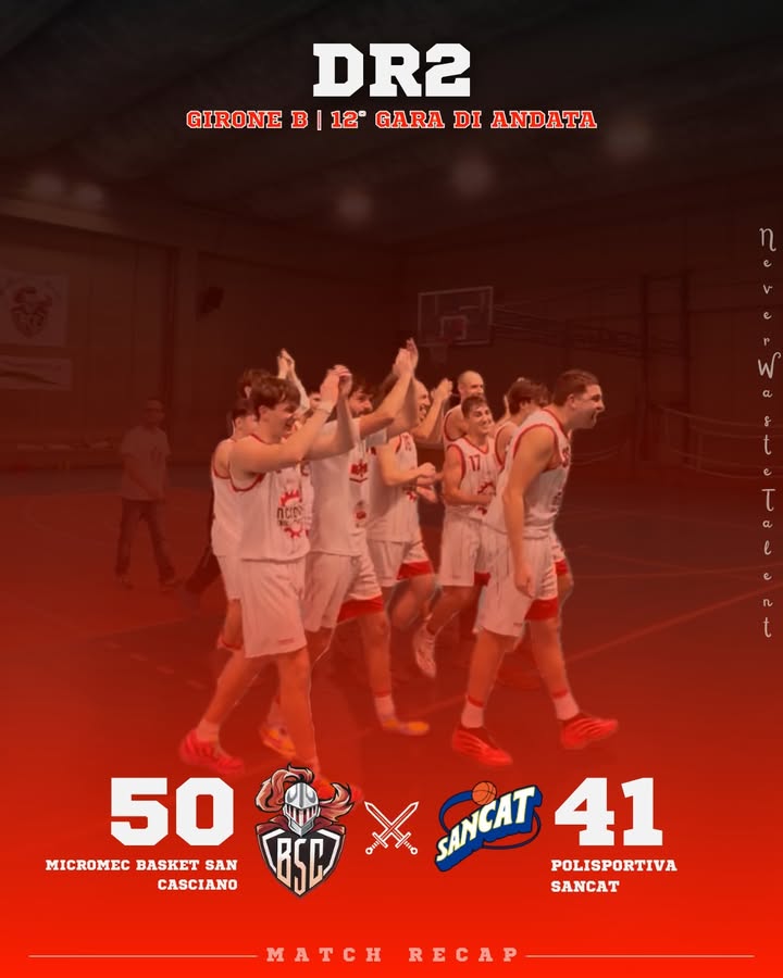 Micromec San Casciano vs Polisportiva Sancat: 50 – 41