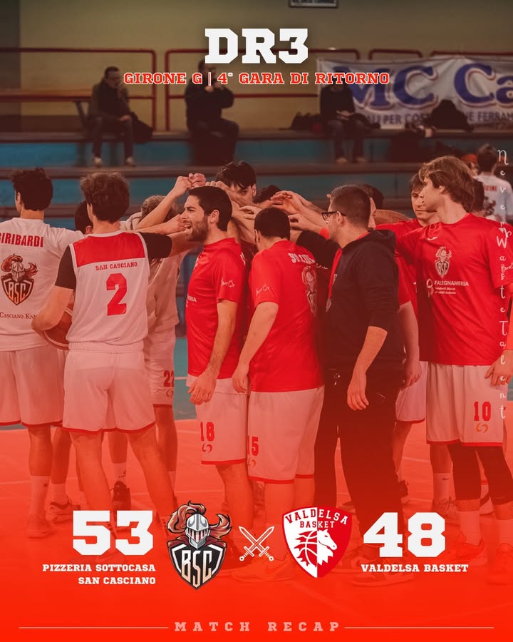 Pizzeria Sottocasa San Casciano vs Valdelsa Basket: 53 – 48