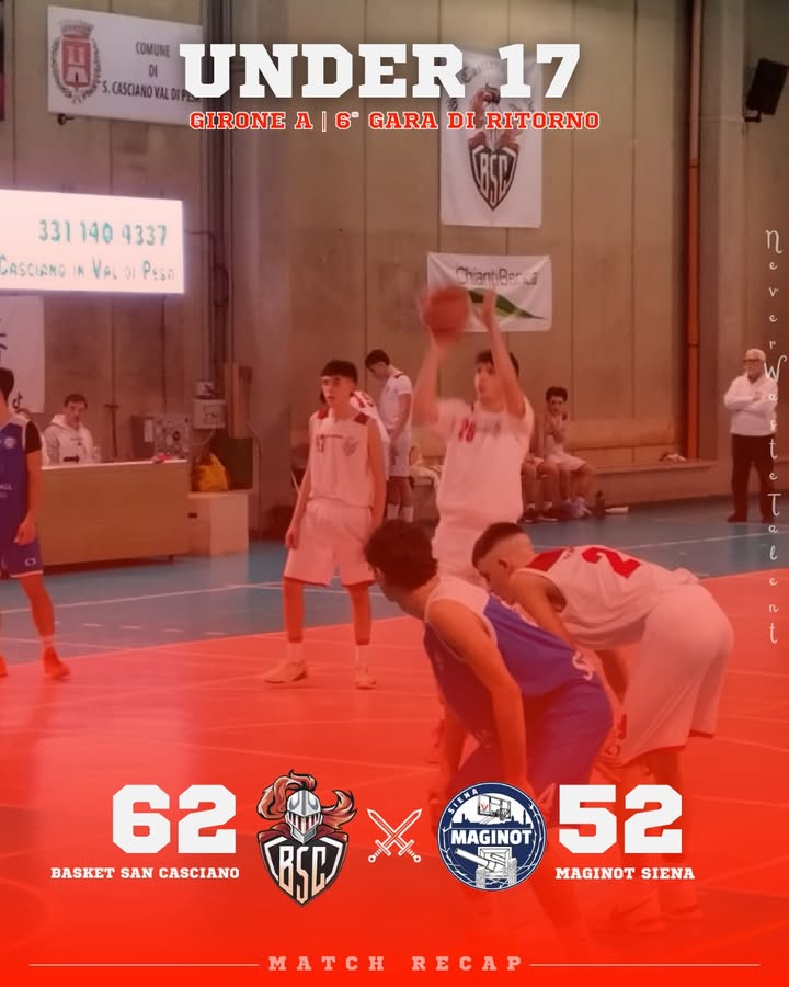Basket San Casciano vs Maginot Siena: 62 – 52