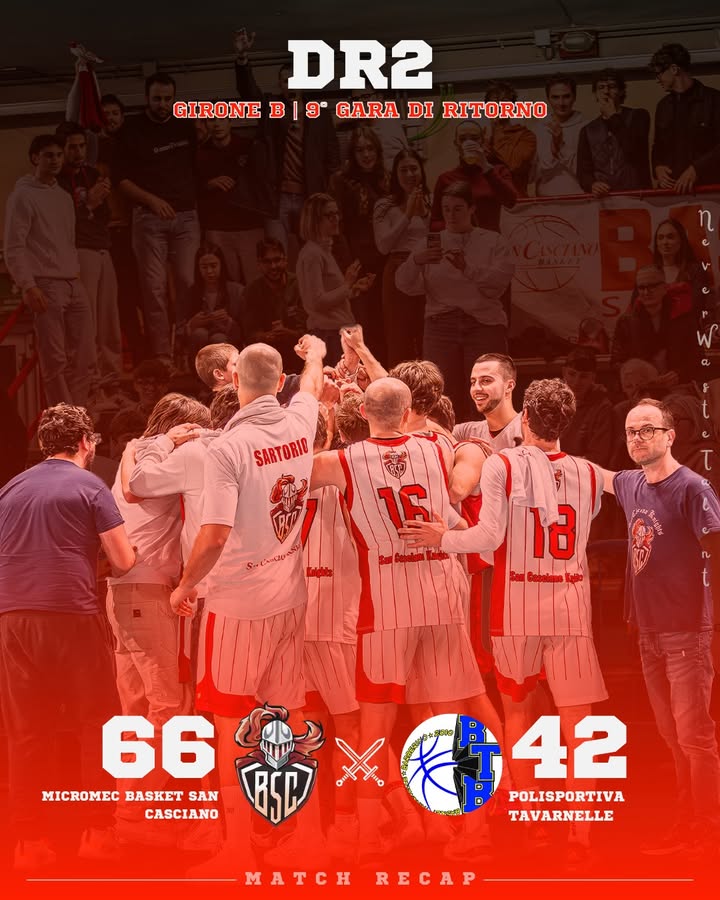 Micromec San Casciano vs Polisportiva Tavarnelle: 66 – 42