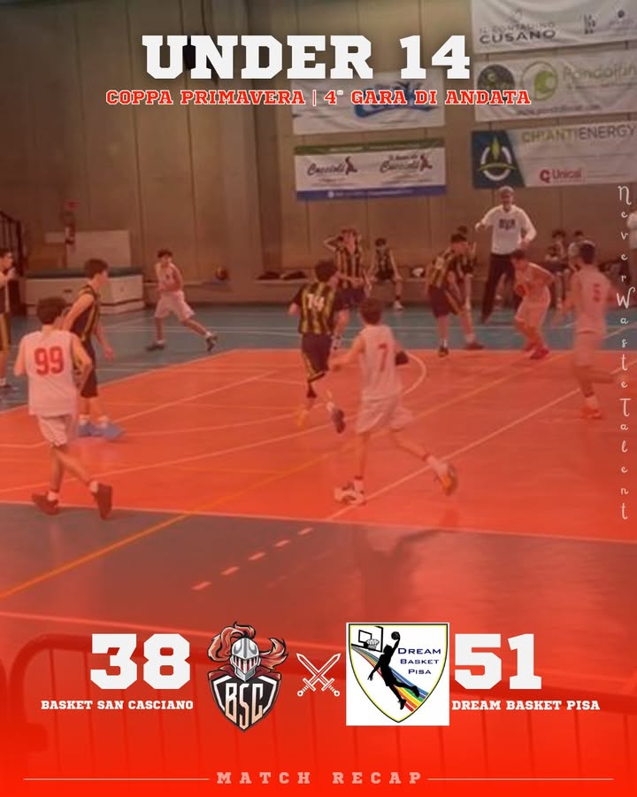 Basket San Casciano vs Dreams Basket Pisa: 38 – 51