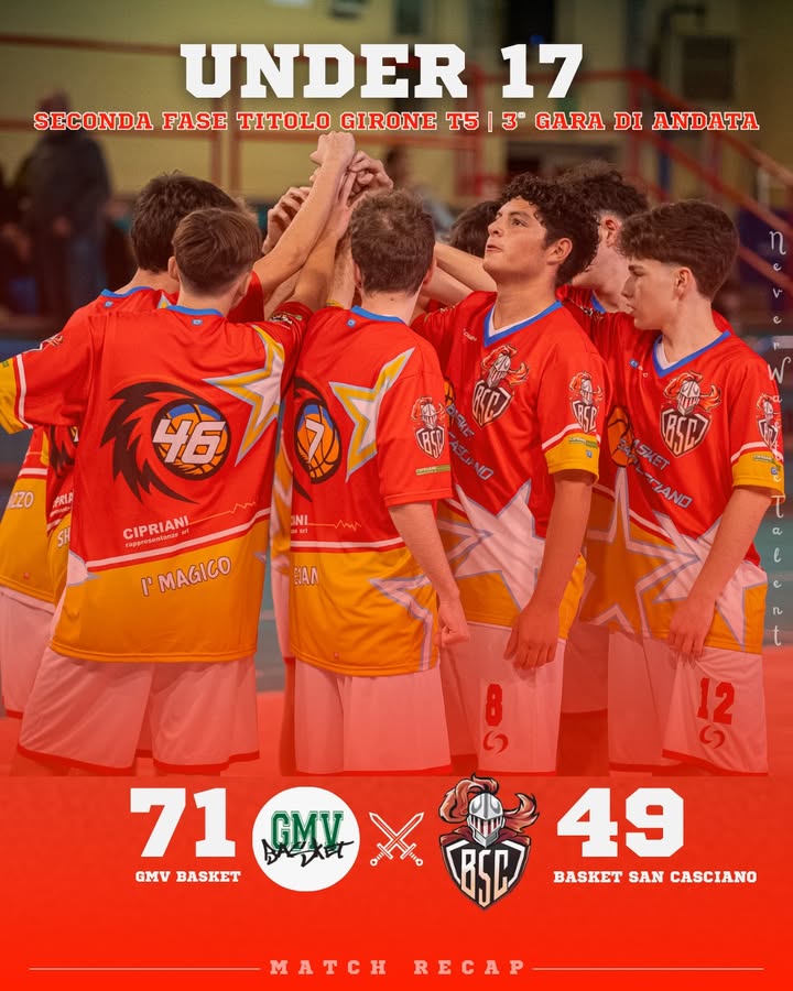 GMV Basket vs Basket San Casciano: 71 – 49