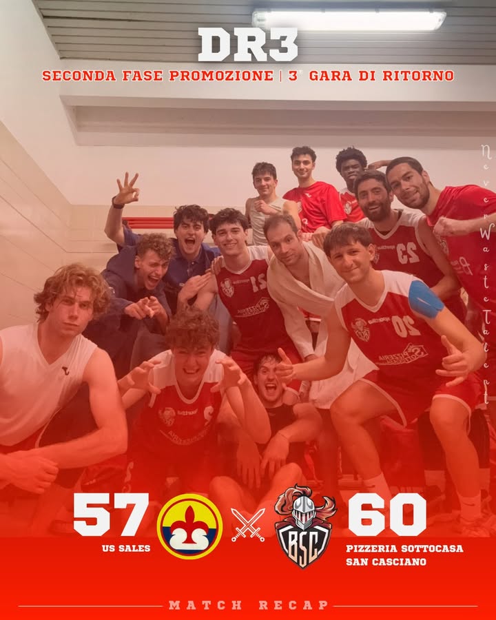 US Sales vs Pizzeria Sottocasa San Casciano: 57 – 60