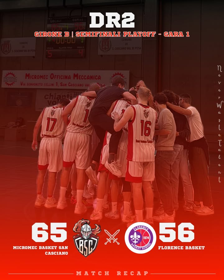 Micromec San Casciano vs Florence Basket: 65 – 56