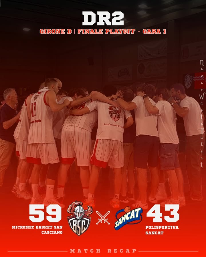 Micromec San Casciano vs Polisportiva Sancat: 59 – 43